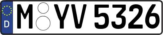 M-YV5326