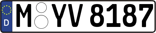 M-YV8187