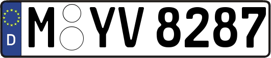 M-YV8287