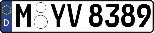 M-YV8389