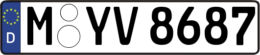 M-YV8687
