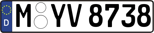 M-YV8738