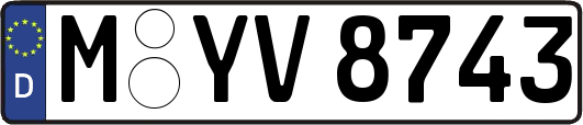 M-YV8743