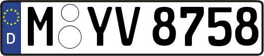 M-YV8758