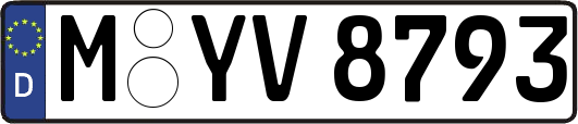 M-YV8793
