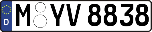 M-YV8838