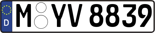 M-YV8839