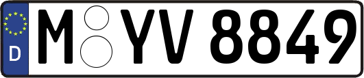 M-YV8849
