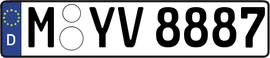 M-YV8887