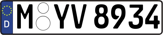 M-YV8934