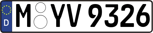 M-YV9326