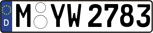 M-YW2783
