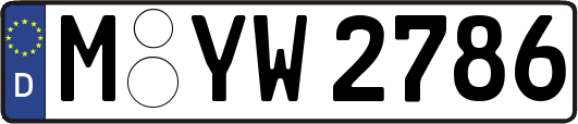 M-YW2786