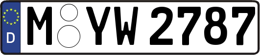M-YW2787