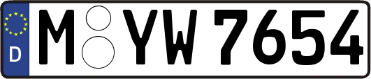 M-YW7654