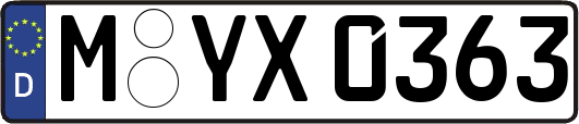 M-YX0363