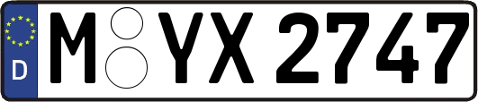 M-YX2747