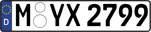 M-YX2799
