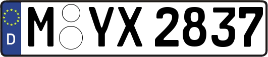 M-YX2837