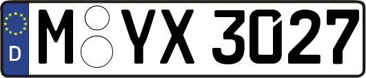 M-YX3027