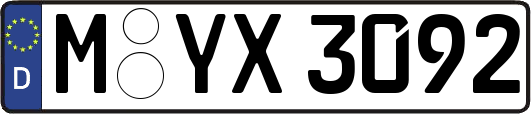 M-YX3092