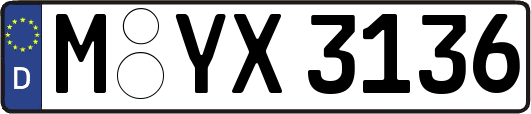 M-YX3136