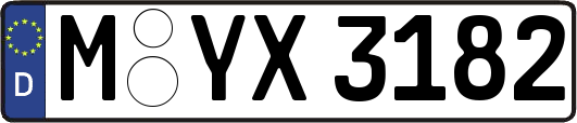 M-YX3182