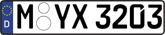 M-YX3203