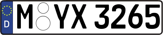 M-YX3265