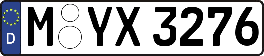 M-YX3276
