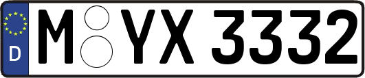 M-YX3332