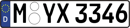 M-YX3346