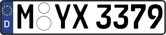 M-YX3379