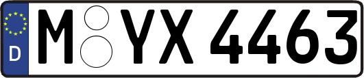 M-YX4463