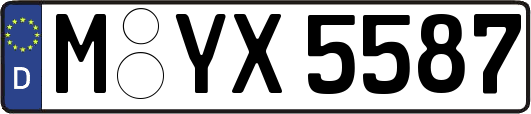 M-YX5587