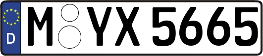 M-YX5665