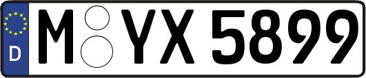 M-YX5899