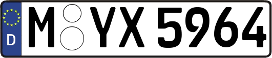M-YX5964