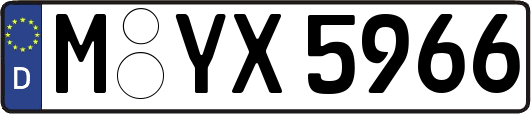 M-YX5966