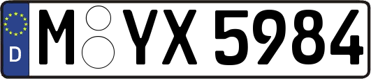 M-YX5984