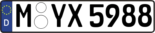 M-YX5988