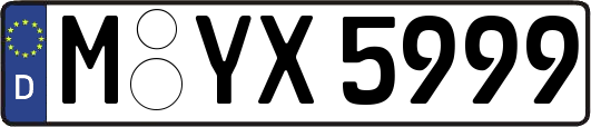 M-YX5999