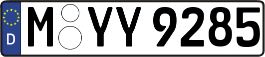 M-YY9285