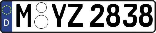 M-YZ2838