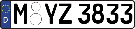 M-YZ3833