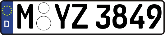 M-YZ3849