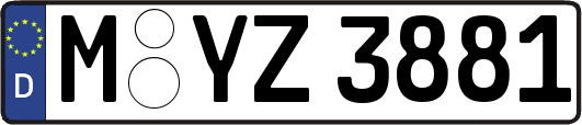 M-YZ3881