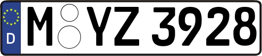 M-YZ3928