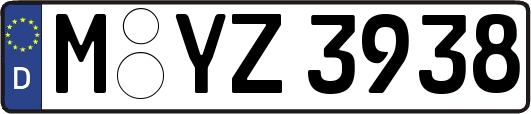 M-YZ3938