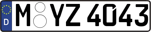 M-YZ4043